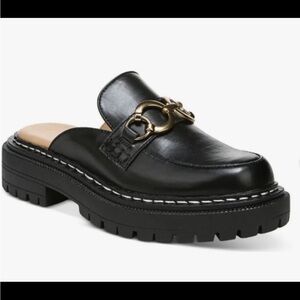 Sam Eldeman Circus  Leather Women's Mule Loafer SIZE 6